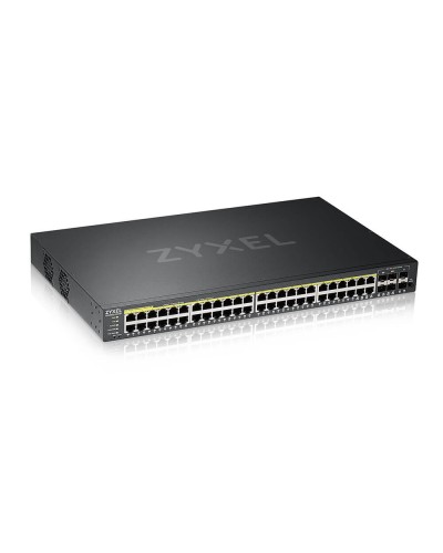 GS2220-50HP-EU0101F. Коммутатор гибридный L2 PoE+ rack 19. ZYXEL в Электростали