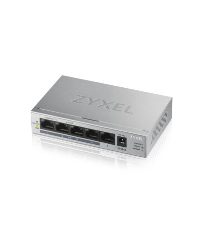 GS1005HP-EU0101F. Коммутатор сетевой PoE неуправляемый. ZYXEL в Электростали