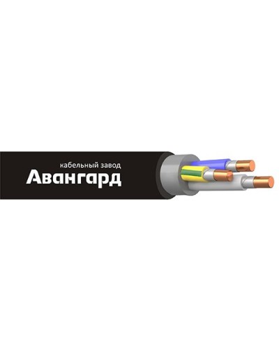 ВВГнг(А)-FRLS 3х10(N, PE)-0,66кВ (Авангард). Кабель силовой огнестойкий. Авангард в Электростали