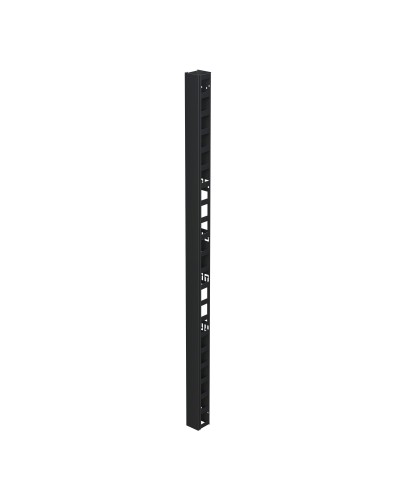 Организатор вертикальный с крышкой 47U, 90мм, для IT-CQE черный (R5VRPC4790B). Организатор вертикальный с крышкой. ДКС в Электростали