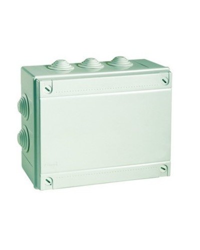 Коробка ответвительная с кабельными вводами IP55, 240х190х90 (54201). Коробка ответвительная с кабельными вводами 2х40 мм + 6х32 мм. ДКС в Электростали
