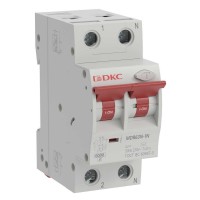 YON max MDR, 1P+N, 30mA, 6A, 6kA, А (MDR63N-1N2C6-A). Автоматический выключатель дифференциального тока. ДКС