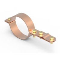 Хомут на металлические трубы, D80 мм, медь (NG3002CU). Хомут на металлические трубы. ДКС