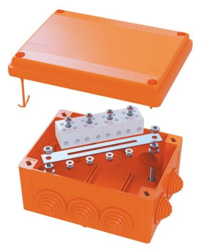Коробка FS 100х100х50 6P (FSB10604): Коробка ответвительная огнестойкая из термопласта в Электростали