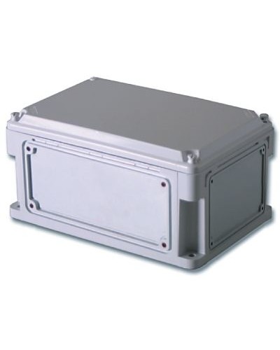 Корпус RAM box 400х200х146, высота крышки 21 мм, IP67 (542210). Корпус с фланцами и непрозрачной крышкой, без монтажной платы. ДКС в Электростали