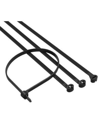 Хомут 3,6x300 P6.6, черный (100шт) (21310SR): Хомут с двойным замком в Электростали