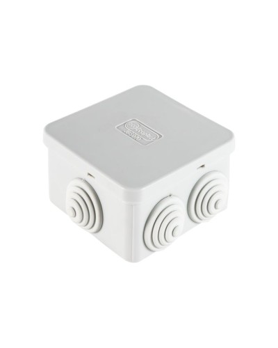 Коробка JBS070 70х70х40, 6 вых., IP44, серая (44056). Коробка монтажная. Экопласт в Электростали