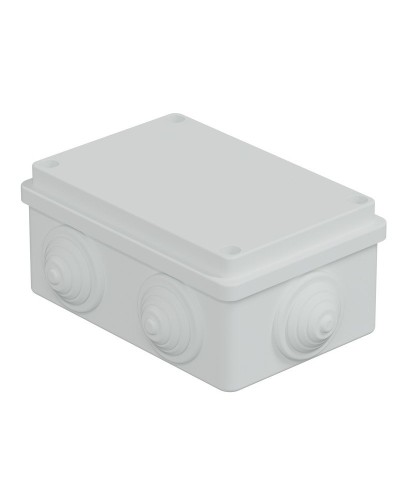 Коробка JBS120 120х80х50, 6 вых., IP55, белая (44008W-1). Коробка монтажная. Экопласт в Электростали