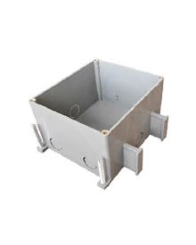 Коробка для люков в пол на 2 поста BOX/2+2ST66 (70125): Коробка для люков в пол на 2 поста 45х45мм + 2 модуля 45х22,5 (70025), пластик в Электростали