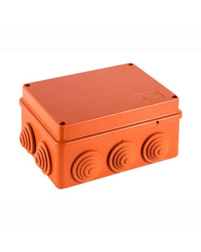 Коробка JBS150 150х110х70, 10 вых., 10P (0,15...2,5мм²) (43089HF). Коробка монтажная, огнестойкая, без галогена. Экопласт в Электростали