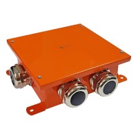 Коробка SMB165 металлическая 164х164х65, 8P (2,5-16 мм²) (56449). Коробка, огнестойкая. Экопласт