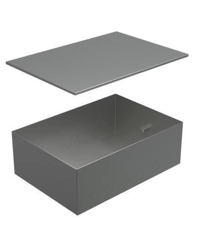 Коробка металлическая с крышкой для заливки в пол BOX/8-12 (70181): Коробка металлическая с крышкой для заливки в пол 309х217х105мм, для люков 70083, 70012 в Электростали