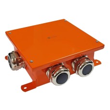 Коробка SMB165 металлическая 164х164х65, 6P (0,15-2,5 мм²) (56039E). Коробка, огнестойкая. Экопласт
