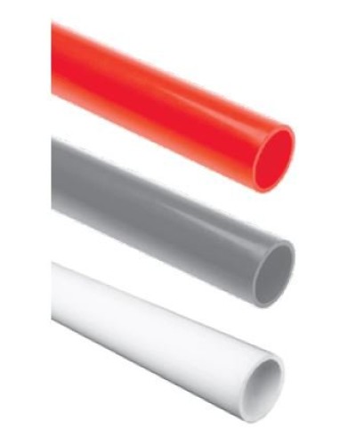 Ecoplast труба АБС гладкая, для аспирационной системы, т/г, D25, красная (26025-RD). Труба для аспирационной системы. Экопласт в Электростали