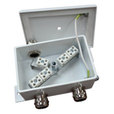 КМ-О (10к)-IP66-d три ввода: Коробка монтажная огнестойкая