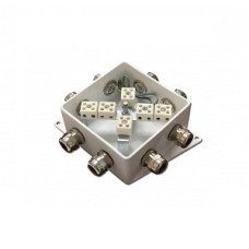 КМ-О (12к*10,0)-IP66-120х120, три ввода: Коробка монтажная огнестойкая
