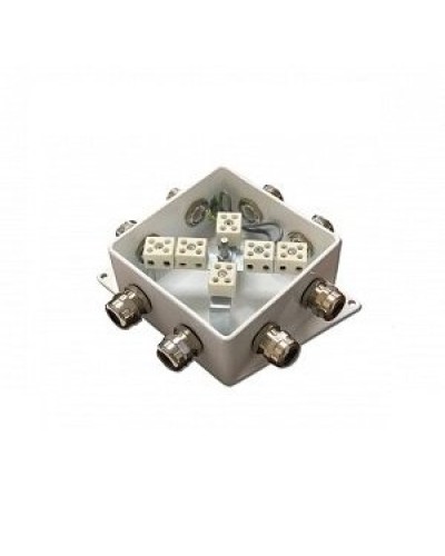 КМ-О (12к*10,0)-IP66-120х120, три ввода: Коробка монтажная огнестойкая в Электростали