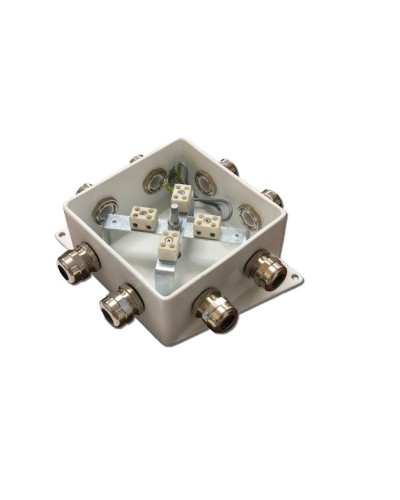 КМ-О (8к)-IP66-120х120, четыре ввода. Коробка монтажная огнестойкая. Гефест в Электростали