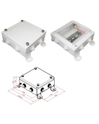 КМ IP55-1515. Коробка монтажная электротехническая. Гефест в Электростали