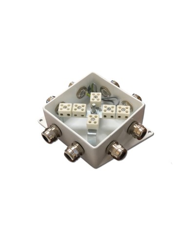 КМ-О (12к*6,0)-IP66-120х120, четыре ввода: Коробка монтажная огнестойкая в Электростали