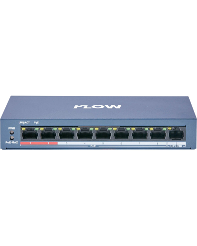 F-SW-EU209POE-V/L. Сетевой PoE коммутатор. i-FLOW в Электростали