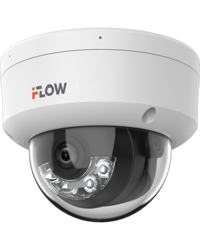 F-IC-2442C2MS(4мм). Бюджетная IP-видеокамера купольная. i-FLOW в Электростали