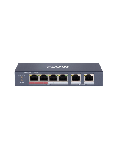 F-SW-EU206POE-V/L. Сетевой PoE коммутатор. i-FLOW в Электростали