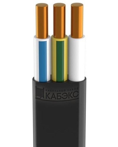 ВВГ-Пнг(А)-LS 3х4 ОК (N PE) 0,66кВ Кабэкс (ТХМ00070641). Кабель силовой, не распространяющий горение, не содержащих галогенов. Кабэкс в Электростали