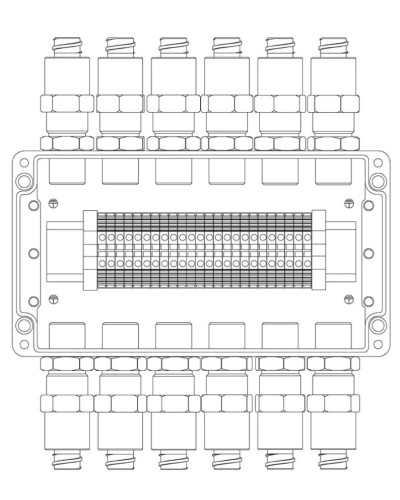 КВМК 2401. Коробка коммутационная взрывозащищенная. Компания СМД в Электростали
