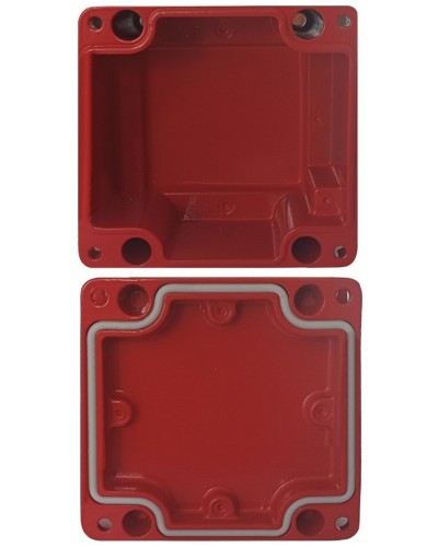 МКС Мороз, глухая, IP66/IP68, красный. Коробка коммутационная металлическая. Магнито-Контакт в Электростали