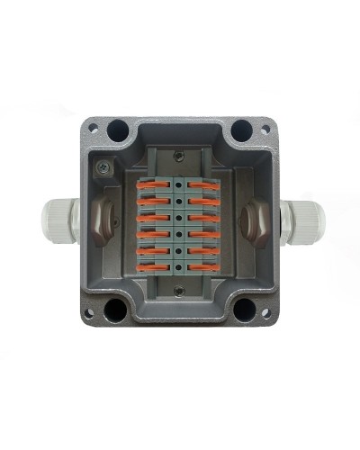 МКС Мороз, 2В, с клеммниками REXANT, IP66/IP68. Коробка коммутационная металлическая. Магнито-Контакт в Электростали
