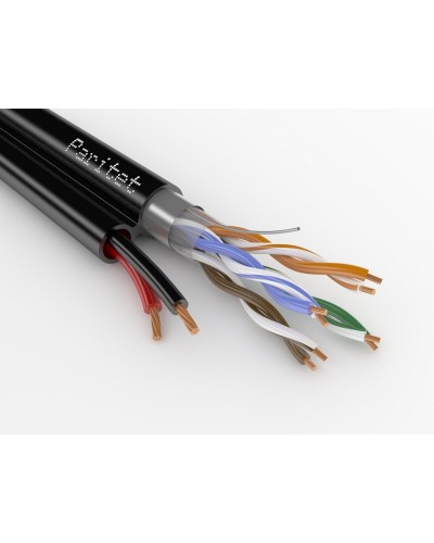 ParLan combi F/UTP4 Cat5e + 2х0,75 PE. Кабель «витая пара» (LAN) для структурированных систем связи. Паритет в Электростали