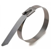 Стяжки кабельные стальные СКС (316) 4,6х350 (100 шт) (PR08.4904). Стяжки кабельные стальные. Промрукав