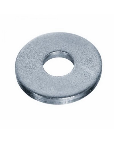 Шайба с широкими полями (кузовная) оцинкованная M12 (DIN 9021) (100 шт) (PR08.3927). Шайба с широкими полями. Промрукав в Электростали