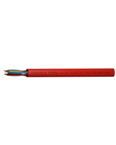 КПСВВнг(А)-LS 3х2х2,5 (Спецкабель). Кабель симметричный для систем сигнализации и управления, групповой прокладки, с пониженным дымо- и газовыделением. Спецкабель в Электростали