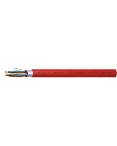 КПСВЭВнг(А)-LS 5х2х0,75 (Спецкабель). Кабель симметричный для систем сигнализации и управления, групповой прокладки, с пониженным дымо- и газовыделением. Спецкабель в Электростали