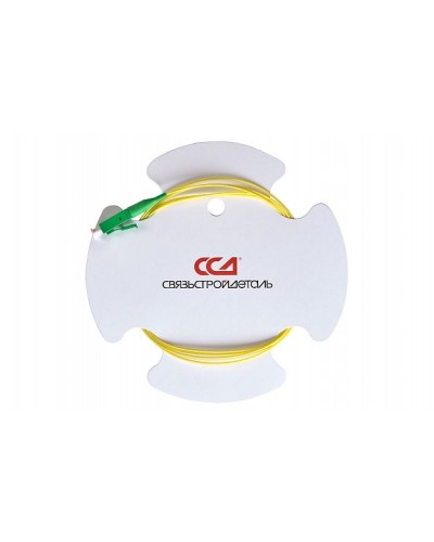ШОС-SM/0.9 мм-LC/APC-p/t -1.0м (130201-03690). Пигтейл оптический. ССД (Связьстройдеталь) в Электростали