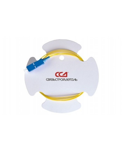 ШОС-SM/0.9 мм-SC/UPC-p/t -1.0м (130201-02538). Пигтейл оптический. ССД (Связьстройдеталь) в Электростали